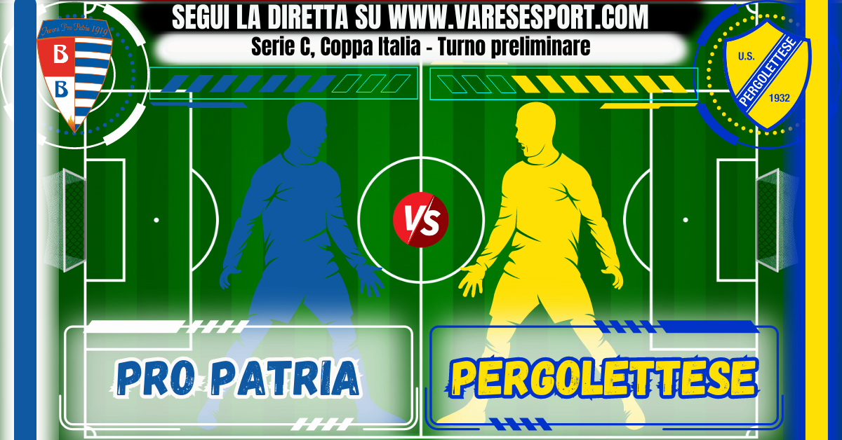 Pro Patria – Pergolettese diretta testuale