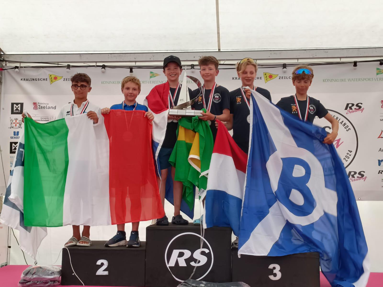 Vela – Samuele Bardelli da Arsago argento Mondiale U14 in coppia con Edoardo Bastini
