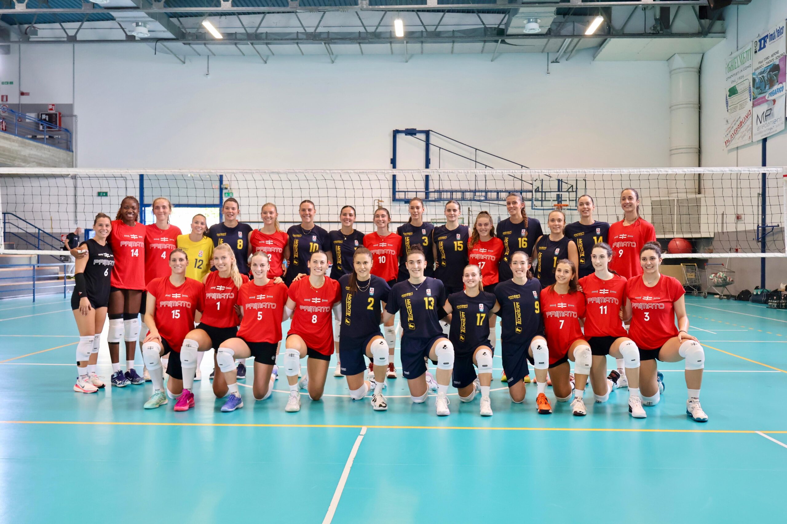 La Futura Volley cede 3-1 nell’allenamento congiunto con Albese
