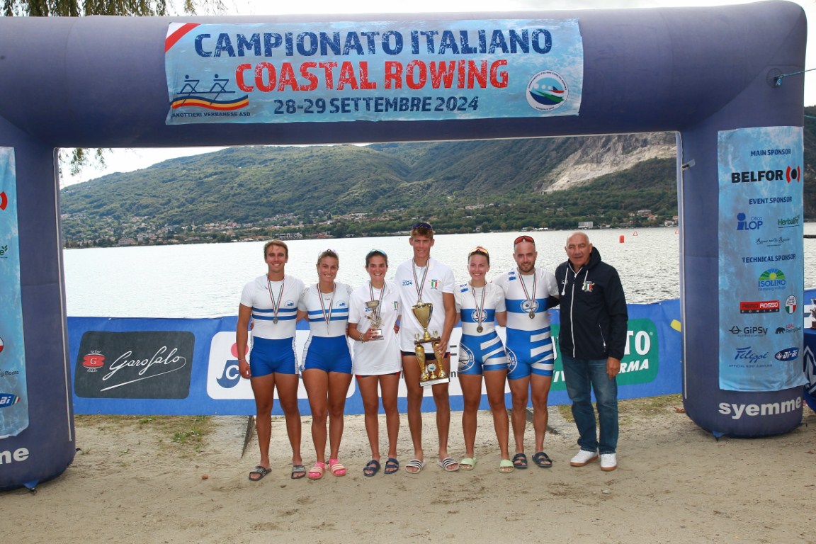 Coastal Rowing – Doppietta Gavirate a Fondotoce, due ori per Monate, uno per Varese. I gialloblù ufficializzano lo staff