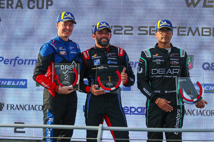 Porsche Carrera Cup – Vallelunga dolceamara per Gnemmi: “Un errore che non ripeterò”. A Monza serve un’impresa