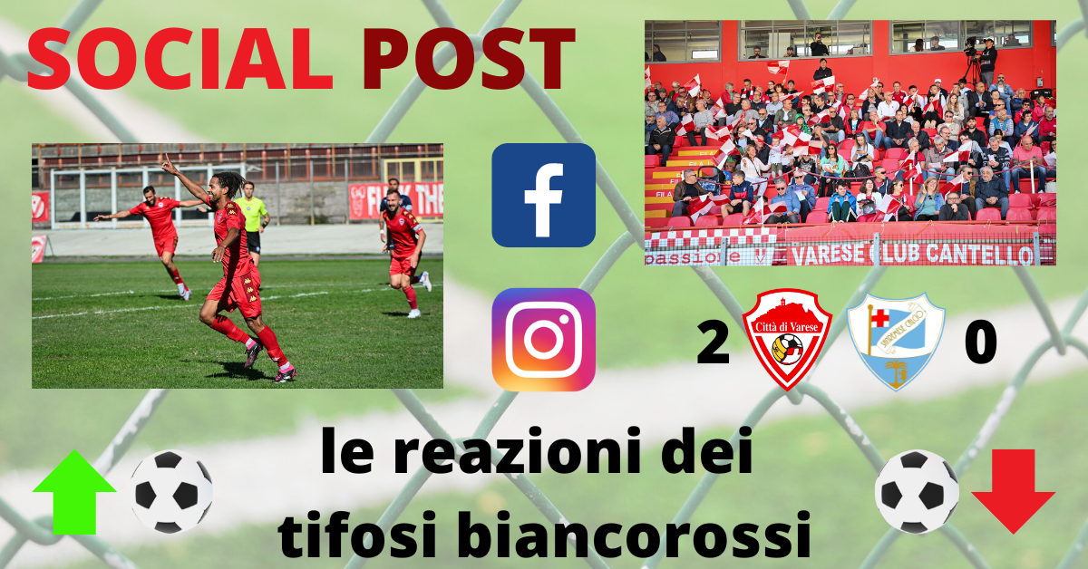 I social post Varese-Sanremese: “Che bello così! L’entusiasmo dell’Ossola l’arma in più, torniamo dove ci compete”