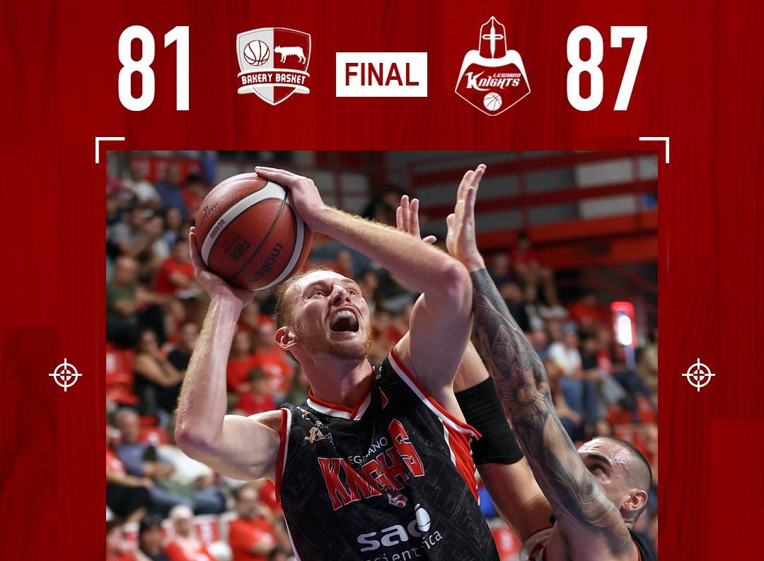 Buona la prima per i Knights: Legnano domina a Piacenza (81-87)