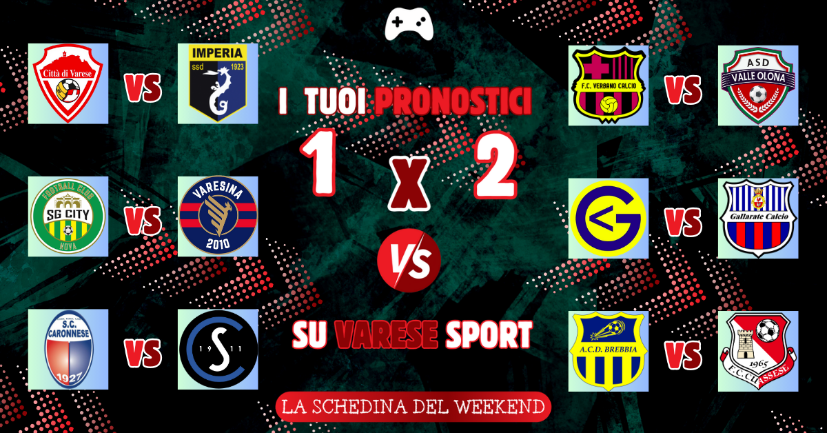 I tuoi pronostici – Varese, Varesina e Solbiatese avanti tutta. Brebbia-Cuassese indecifrabile
