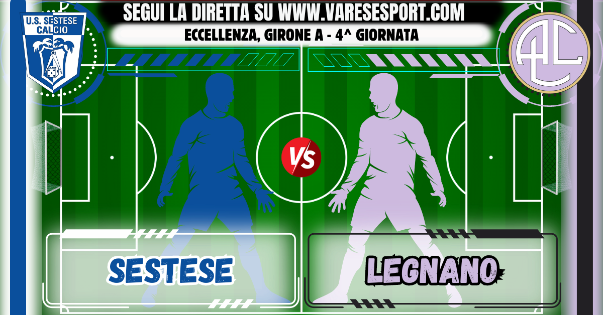 Sestese-Legnano diretta