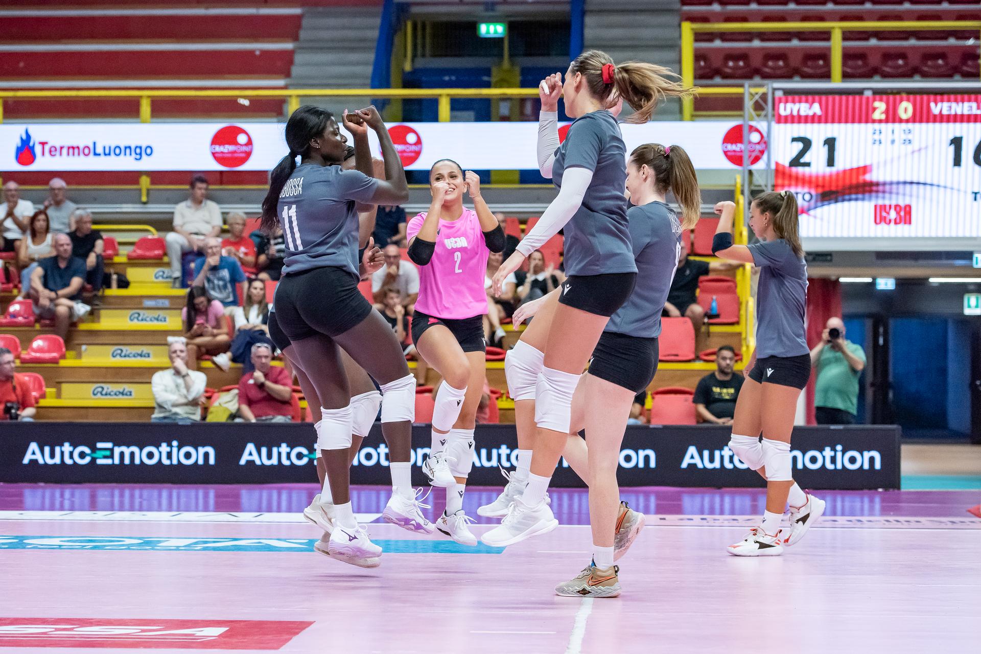 UYBA Cup: Farfalle vincono 3-0 e volano in finale contro Voluntari