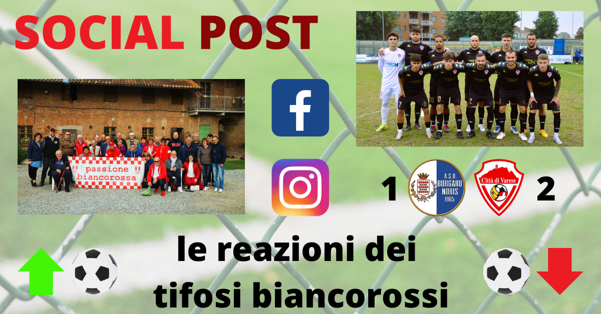 I social post Borgaro-Varese: “Soffrire è nel DNA. Potenziale enorme: vogliamo tornare fra i professionisti”