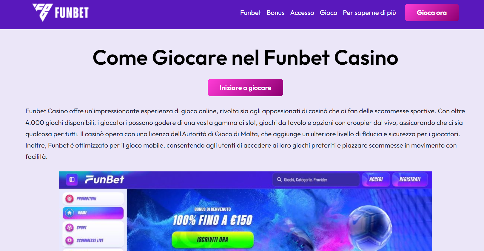 I giochi di casinò che attirano più giocatori su Funbet