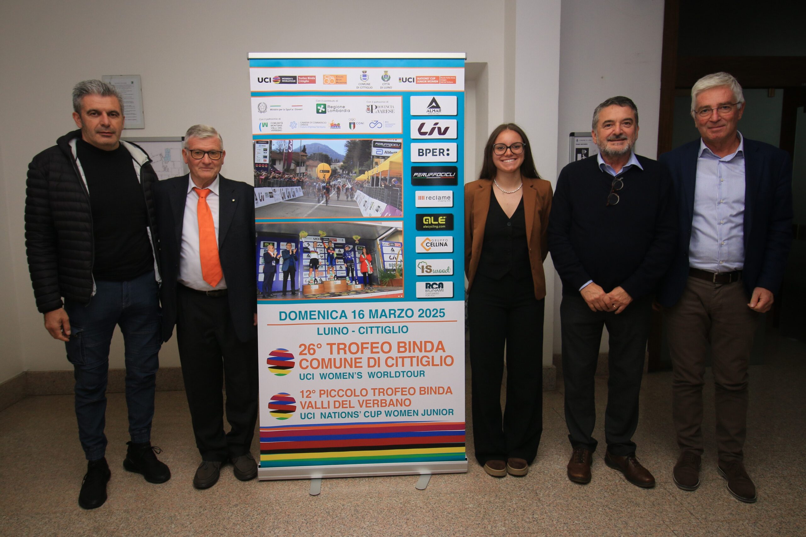 Trofeo Binda e Piccolo Trofeo Binda 2025 – Appuntamento il 16 marzo con partenza da Luino e arrivo a Cittiglio