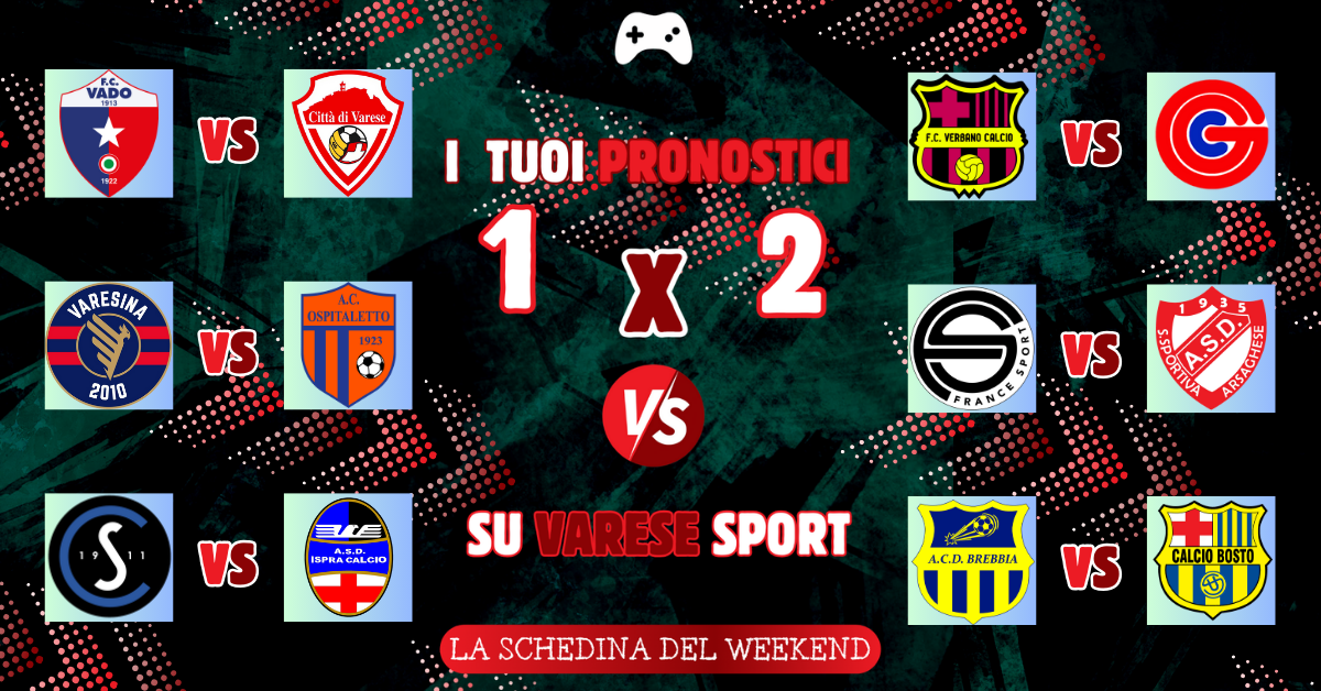 I tuoi pronostici – Varese non-stop e Varesina in vetta. La Solbiatese punta alla D