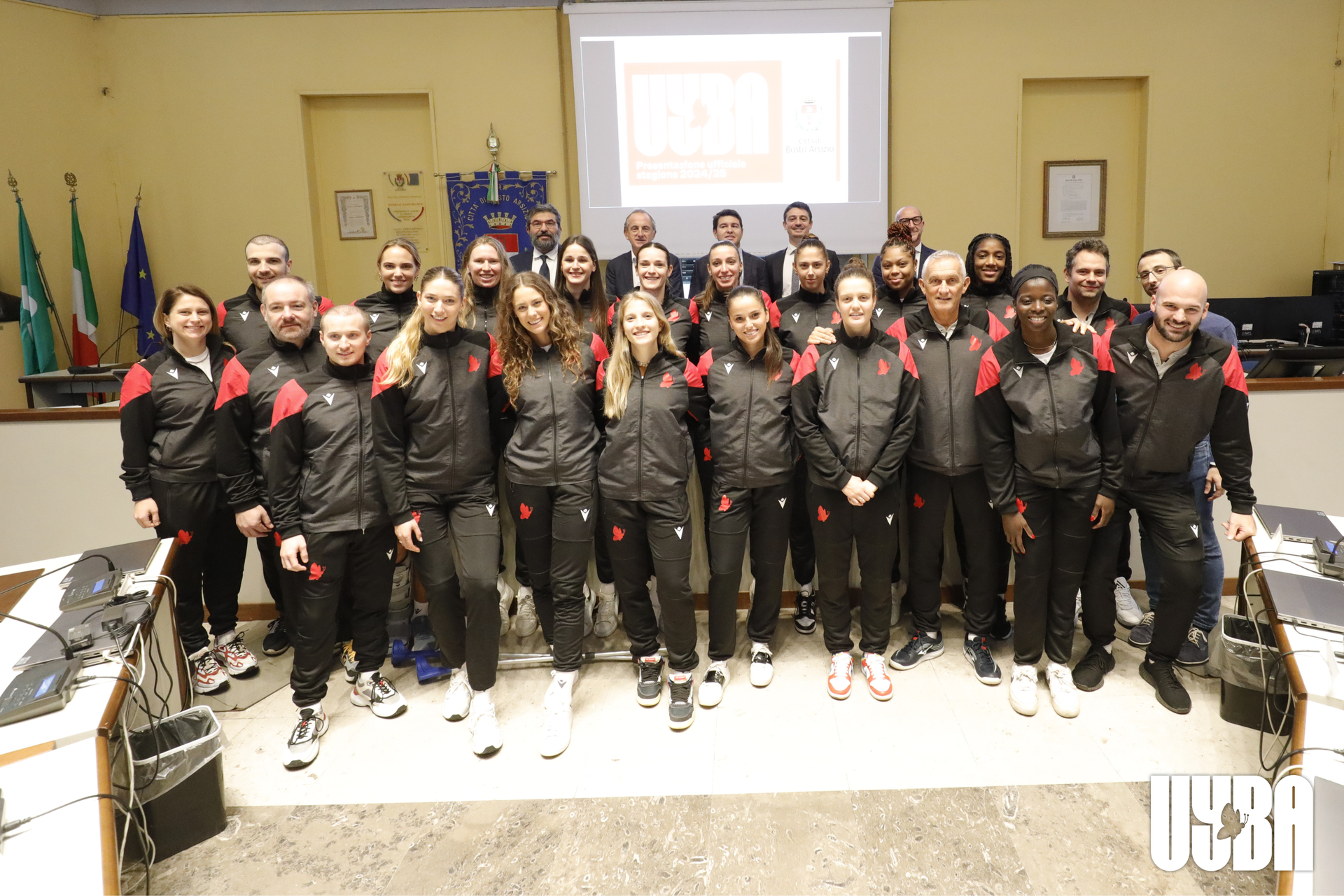 UYBA pronta per la nuova stagione, Caprara: “Molto felice di lavorare qui, il sogno è il Triplete”
