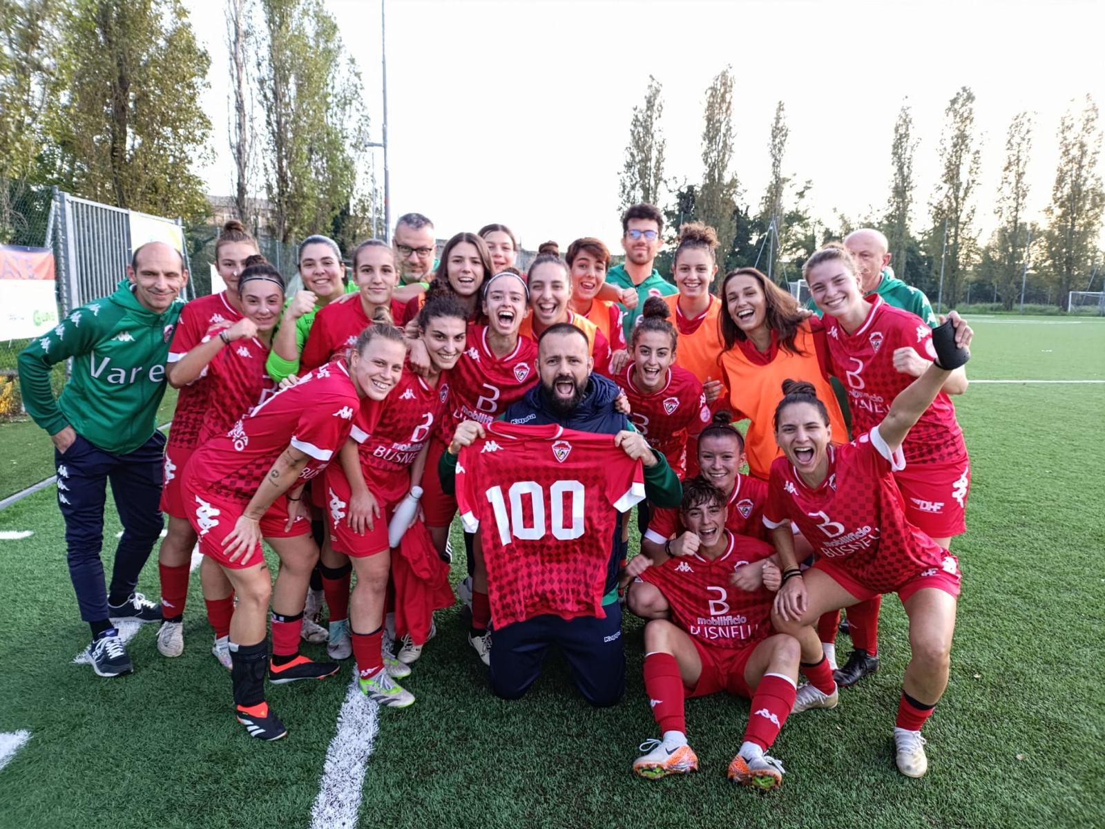 Altra manita del Varese: 5-1 al Segrate e mister Bottarelli festeggia nel migliore dei modi le cento panchine