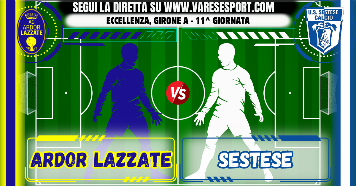 Ardor Lazzate – Sestese diretta testuale