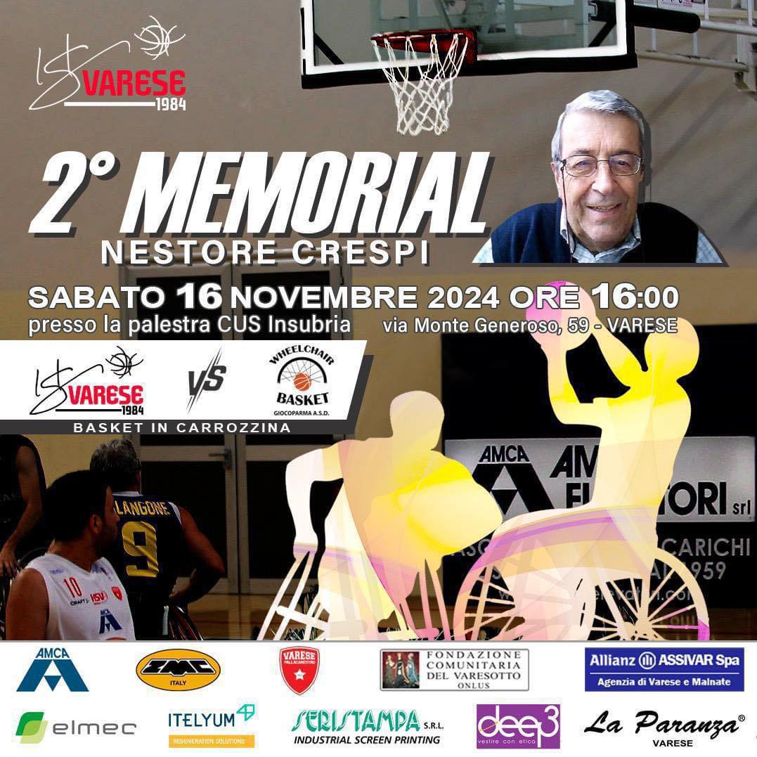 HS Varese: la sfida a Parma nel ricordo del grande Nestore Crespi