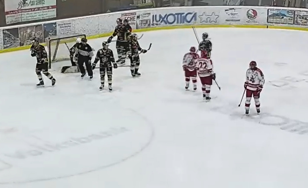 L’Aosta solo un giro a vuoto, i Mastini ripartono alla grande: Alleghe espugnata 3-6
