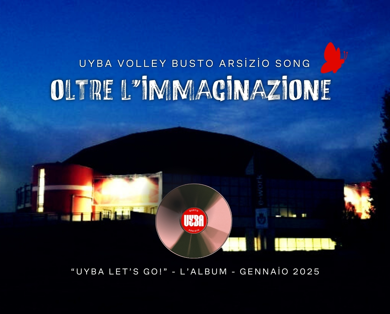 Un album musicale per sognare insieme: la UYBA sorprende ancora