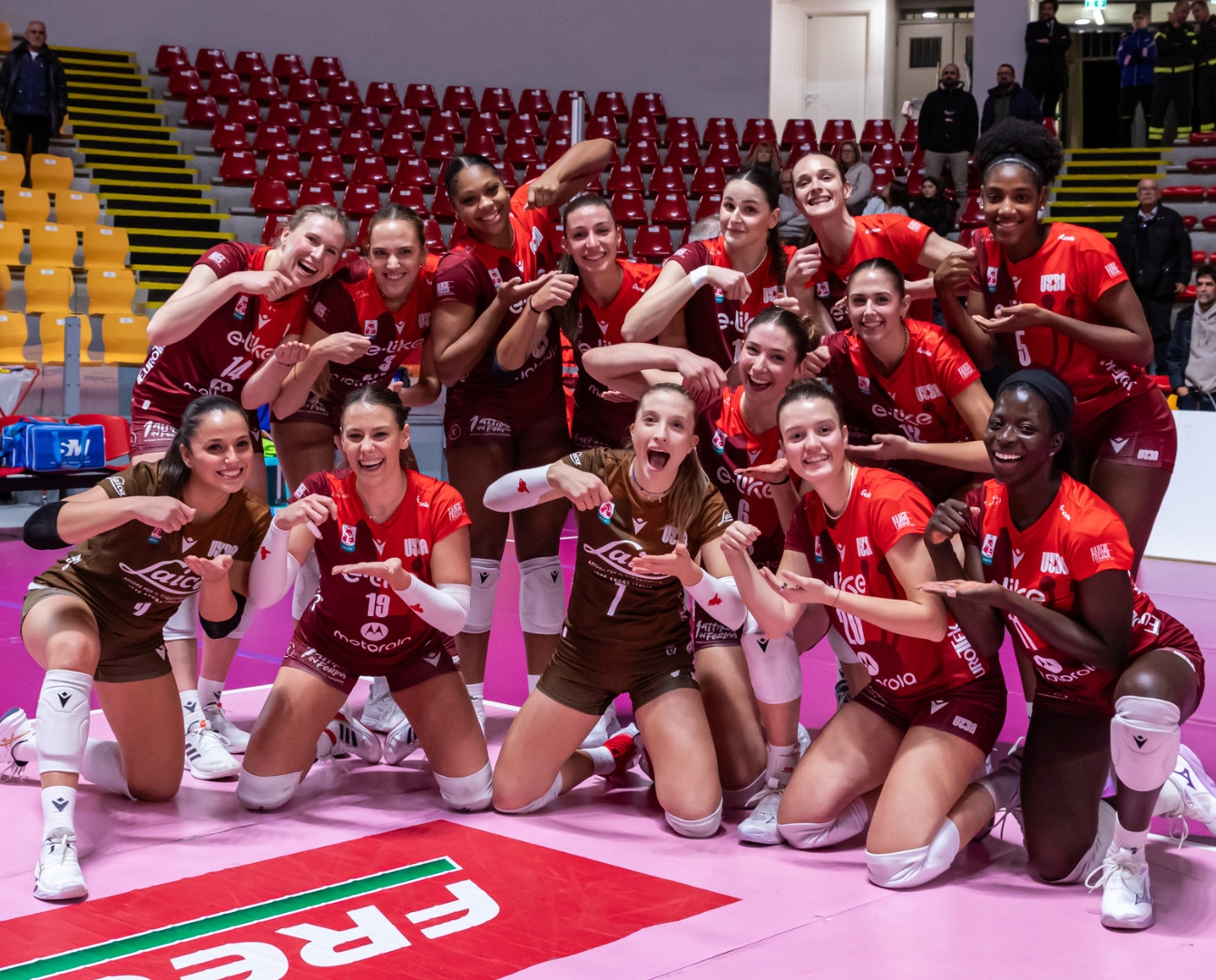 Daje UYBA! Le farfalle passano anche a Roma con un secco 3-0