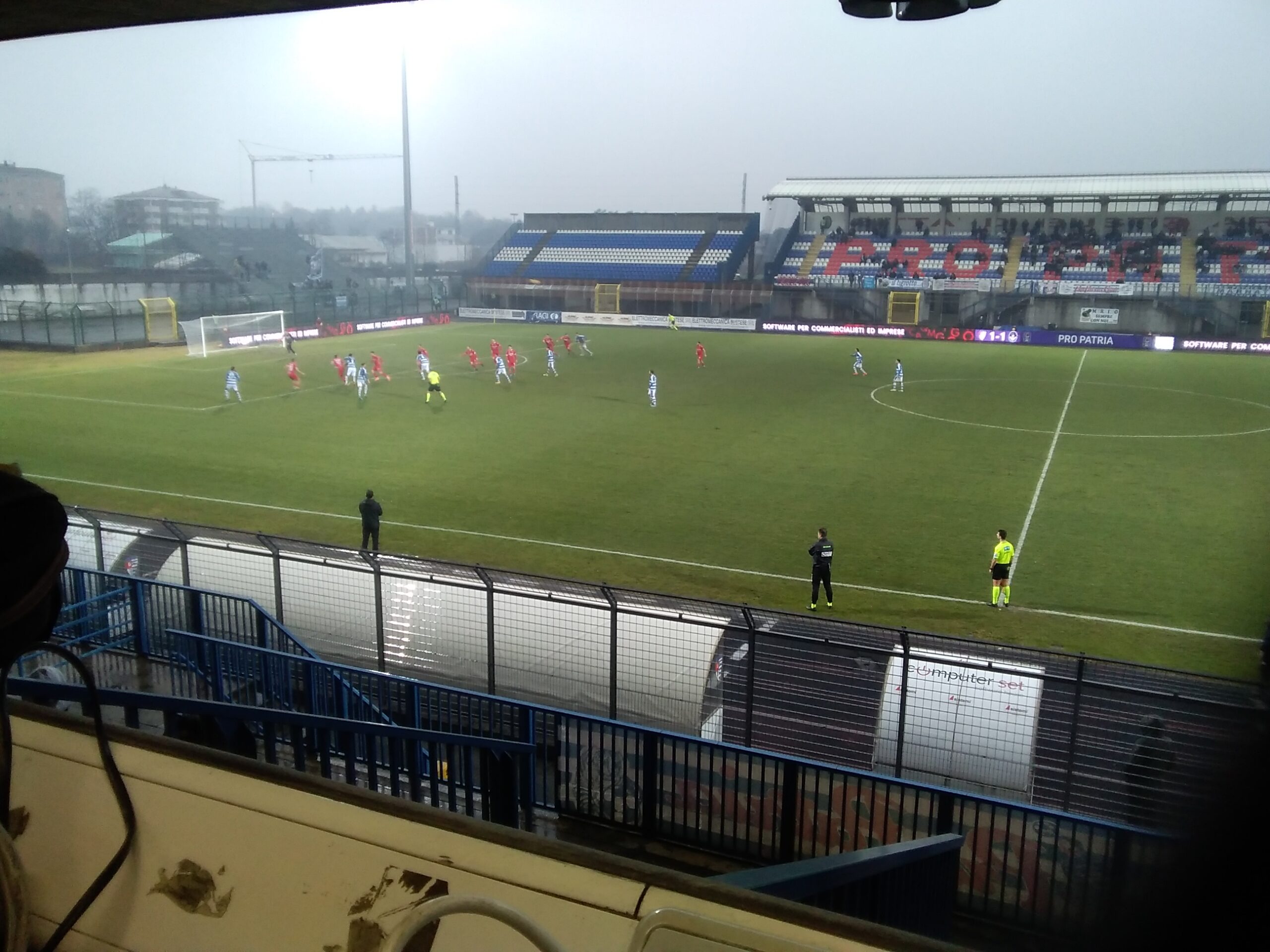Pro Patria, agonia infinita. La Giana passa allo “Speroni” (1-2). Capolinea Colombo?