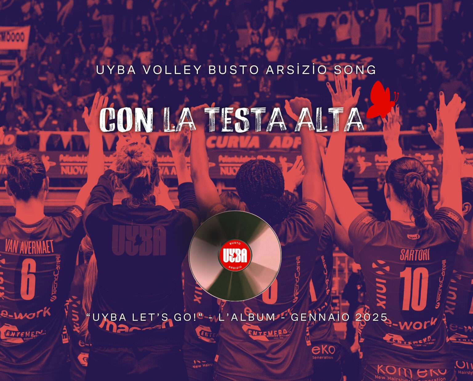 “Uyba Let’s Go!” Il progetto musicale delle farfalle fuori il 24 Gennaio