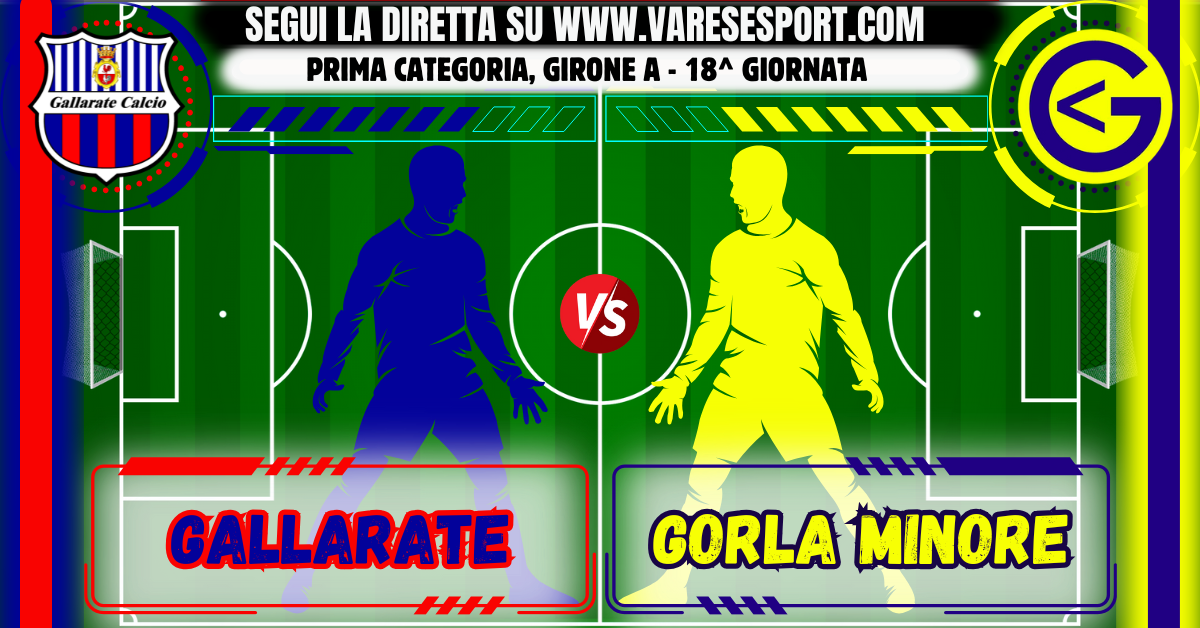 Diretta testuale Gallarate-Gorla Minore