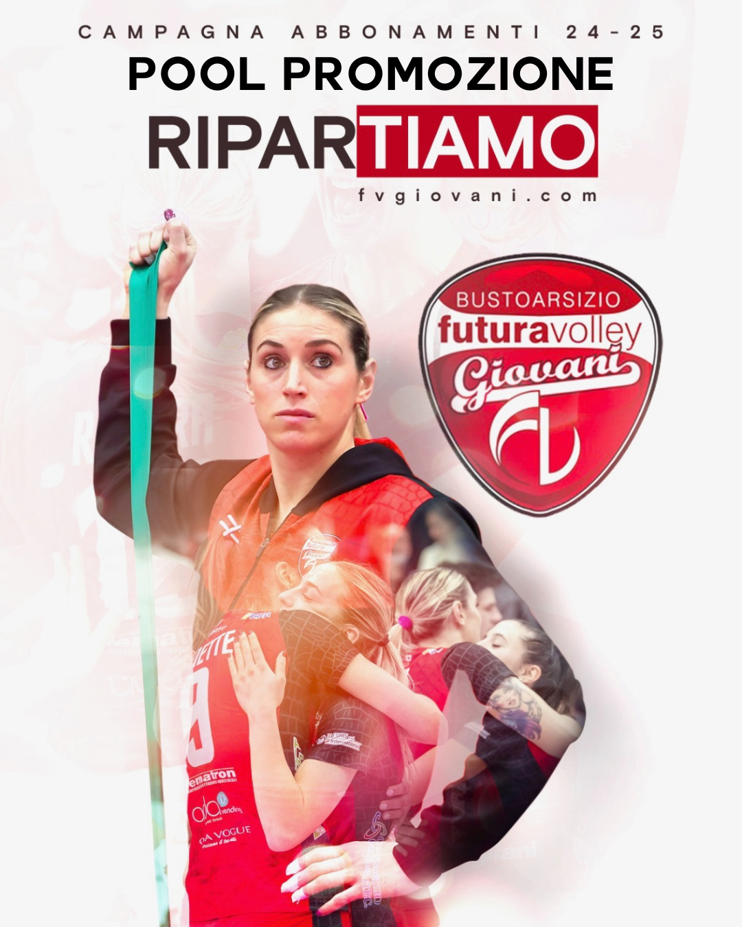 La Futura Volley Giovani lancia la campagna abbonamenti per la Pool Promozione