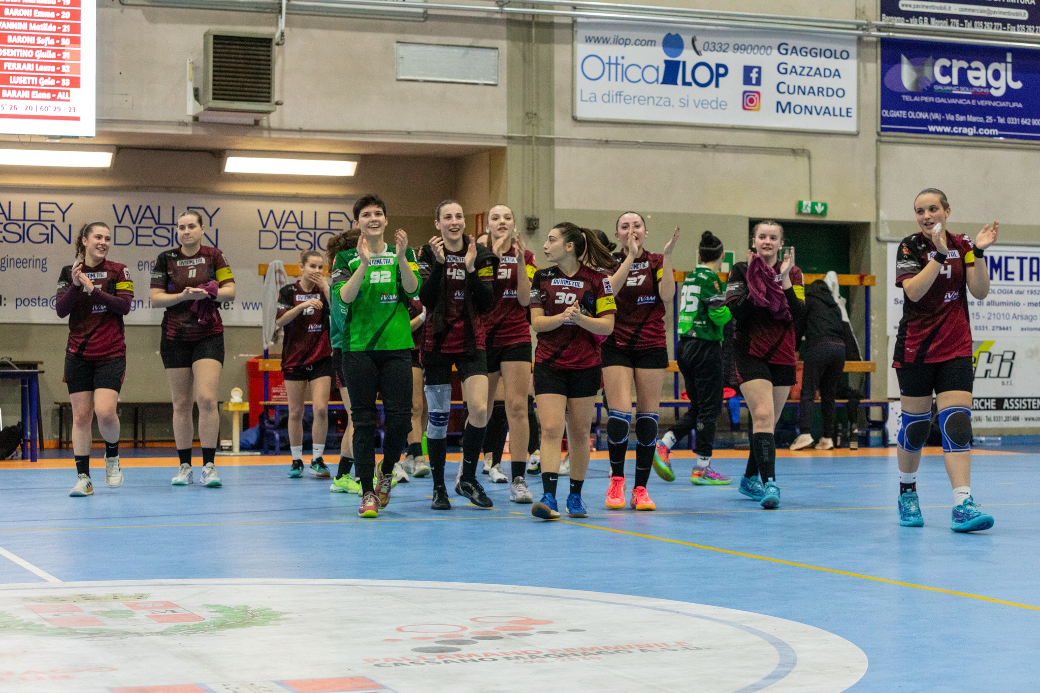 Pallamano Cassano Magnago, con Sassari pronostico rispettato: vittoria per 32-24