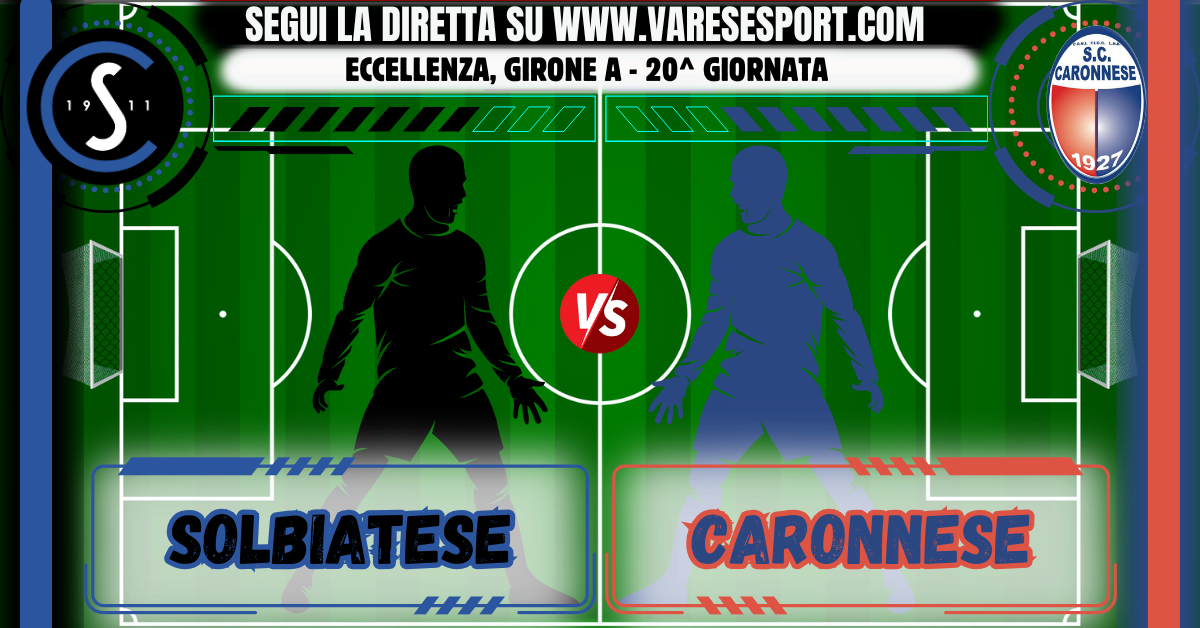 Solbiatese-Caronnese diretta testuale