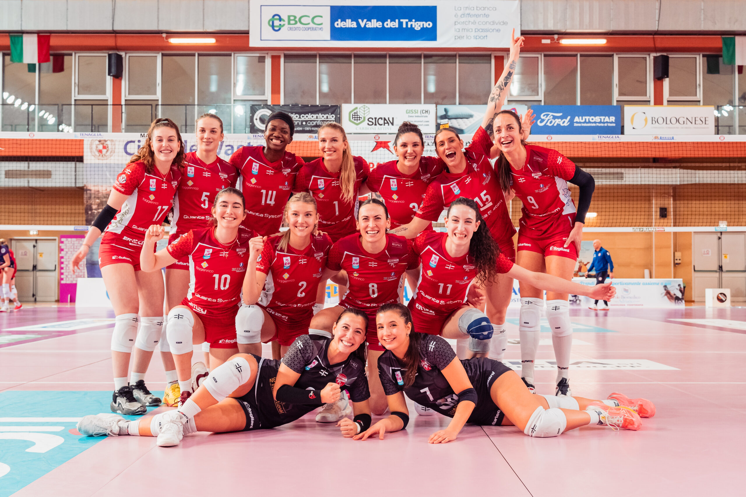 La Futura Volley ritrova continuità e domina 3-0 Altino
