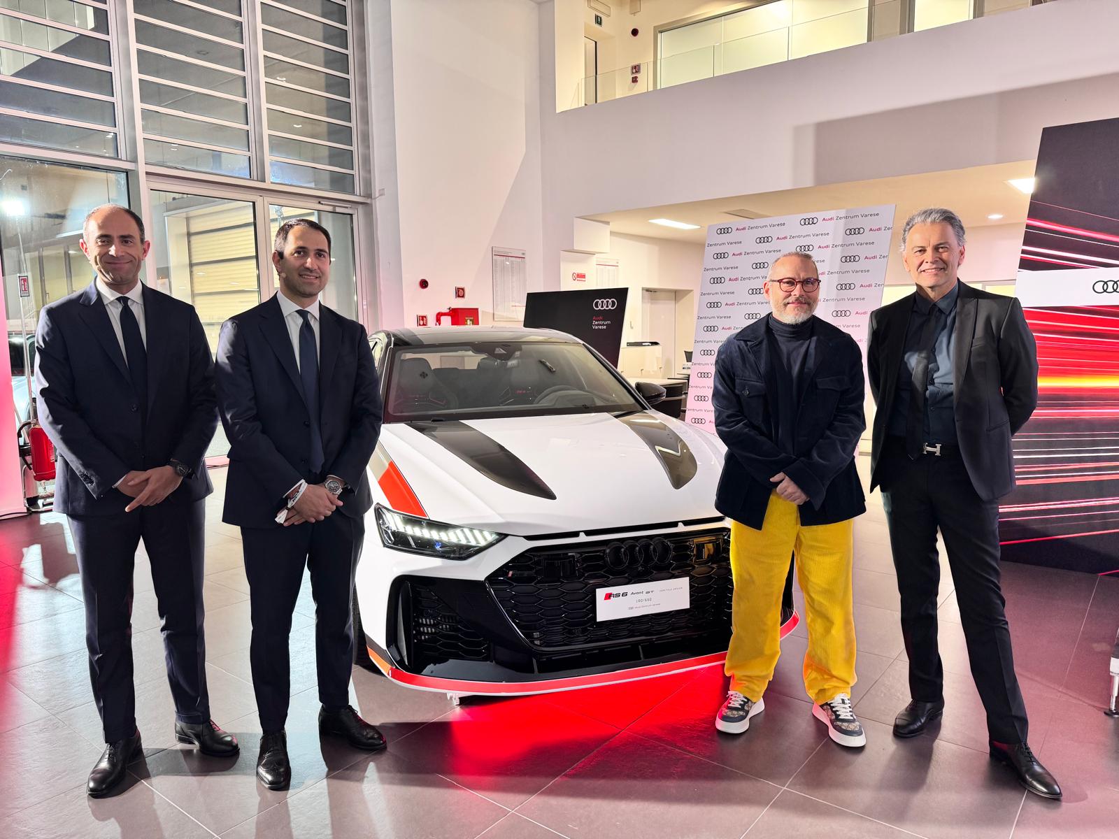 Audi zentrum presentazione