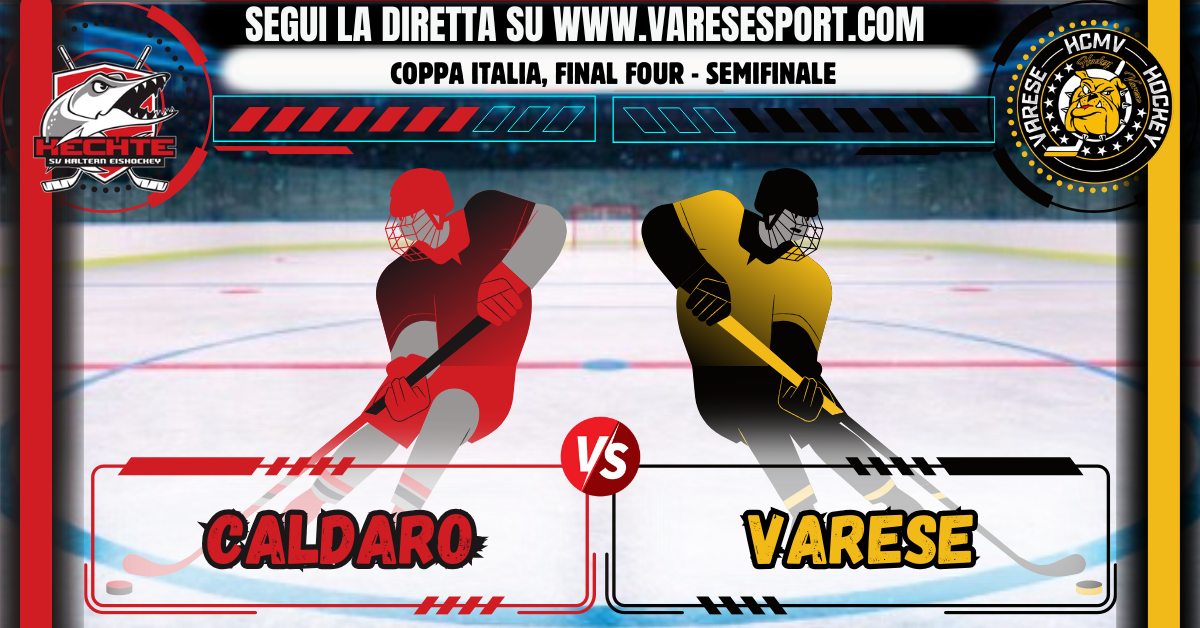 Caldaro-Varese diretta testuale