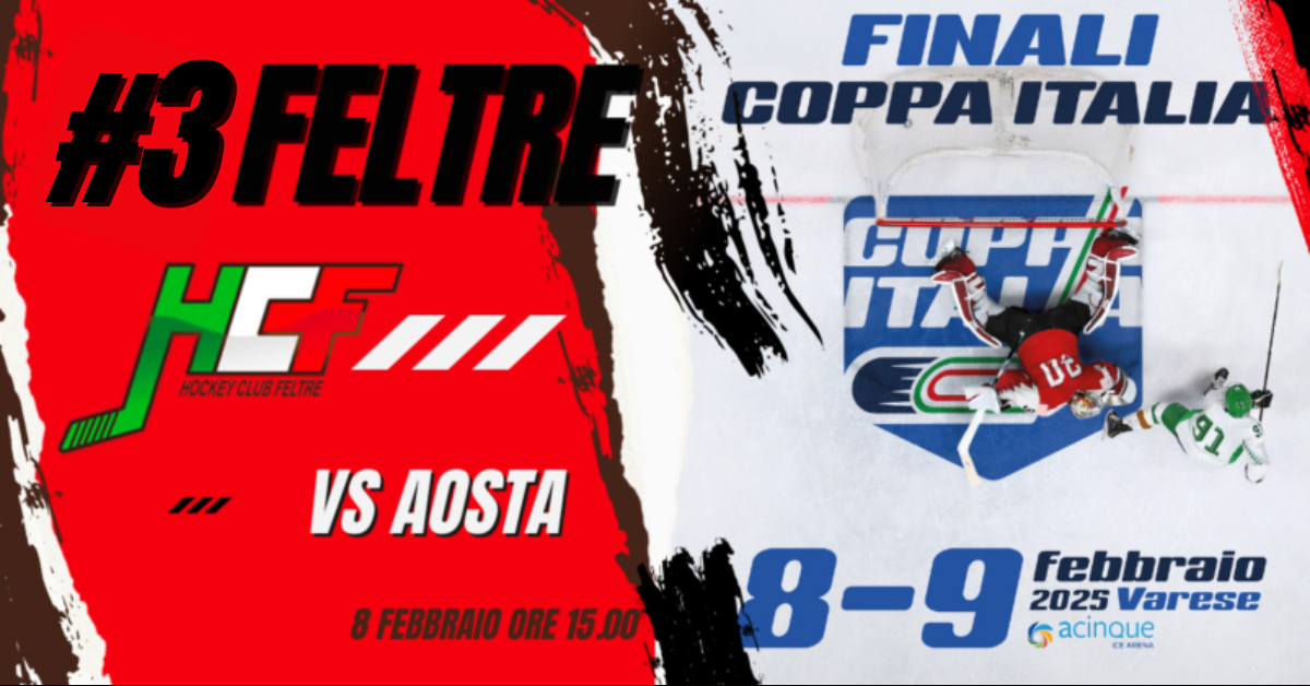 Road to Final Four, #3 Feltre – Picchiata offensiva, Ekrt: “I tifosi la nostra forza, pronti a dare tutto con l’Aosta”