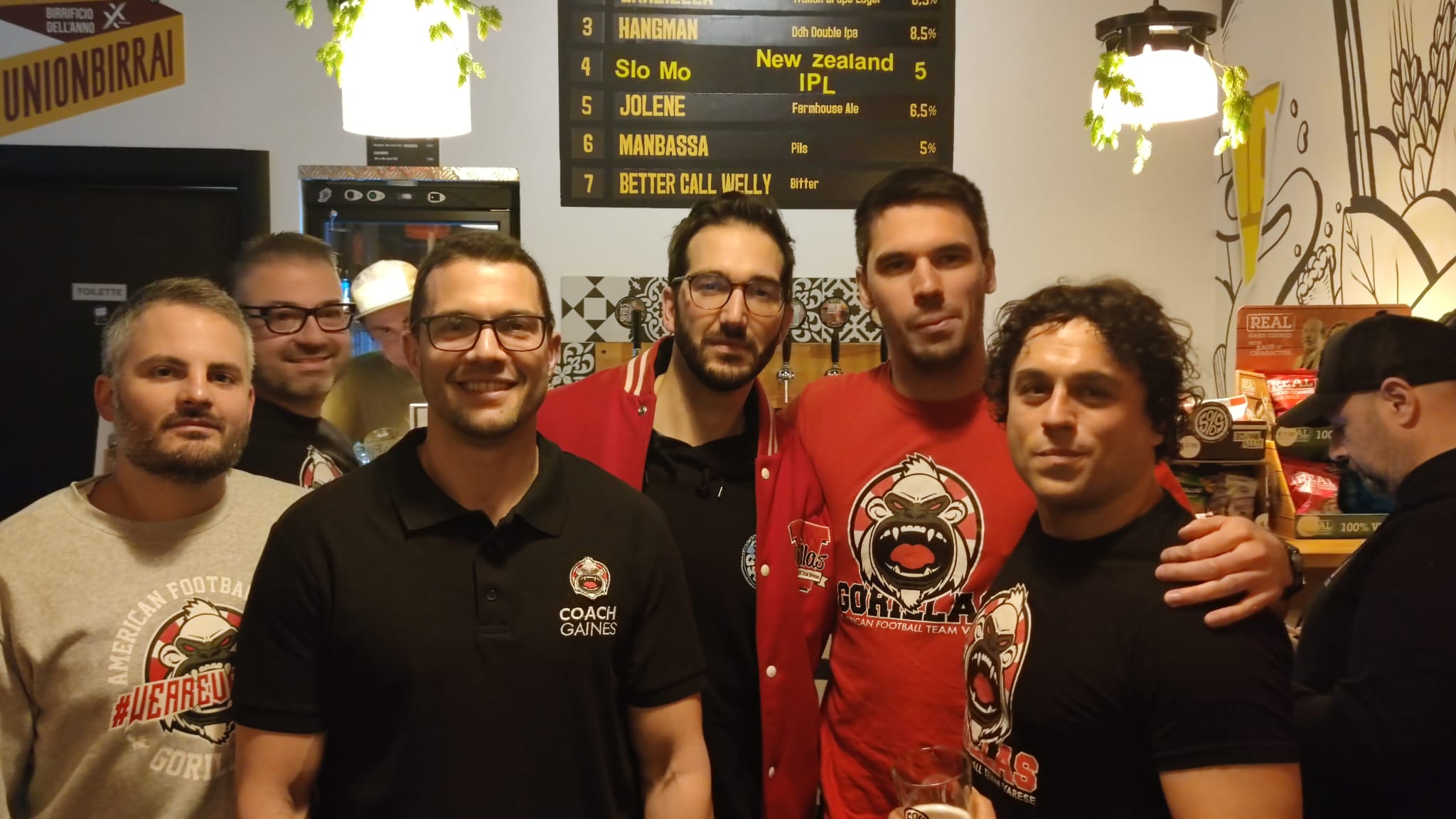 Sport e territorio, dal Birrificio 50&50 di Varese parte la stagione dei Gorillas: “Carichi, aspettative alte”