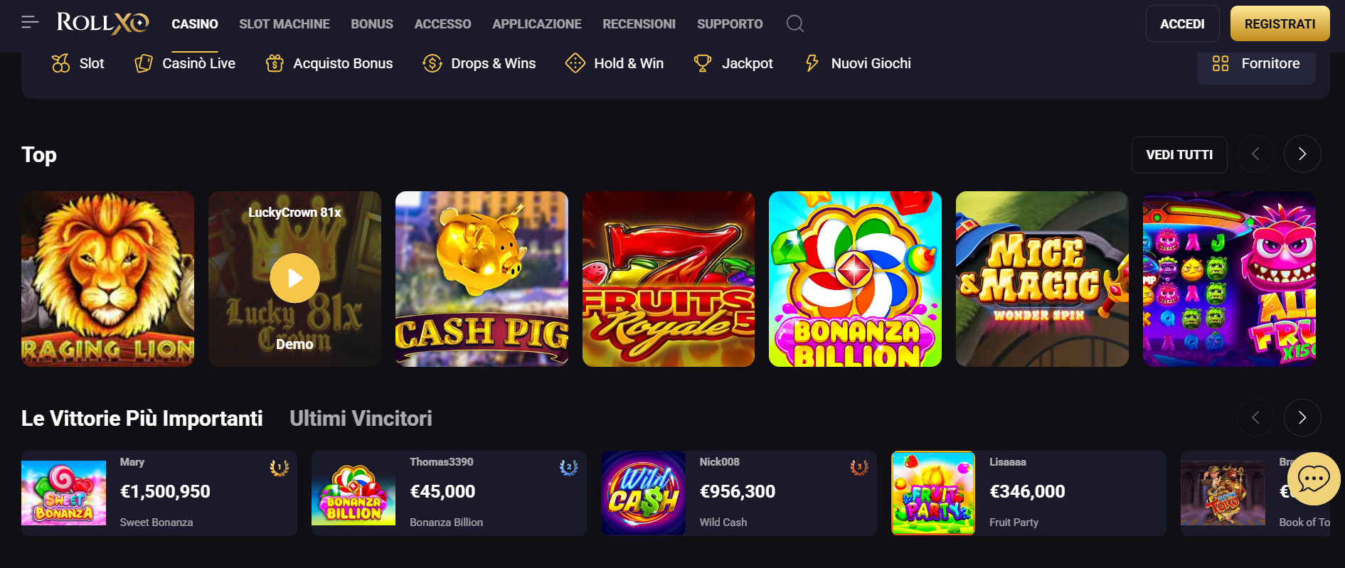 Esperienze di gioco da casinò online in entusiasmanti categorie di nicchia oltre alle slot e ai tavoli tradizionali