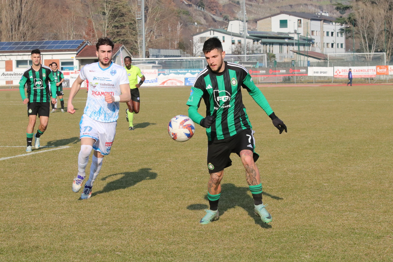 Castellanzese rimontata due volte: con la Nuovo Sondrio è 2-2