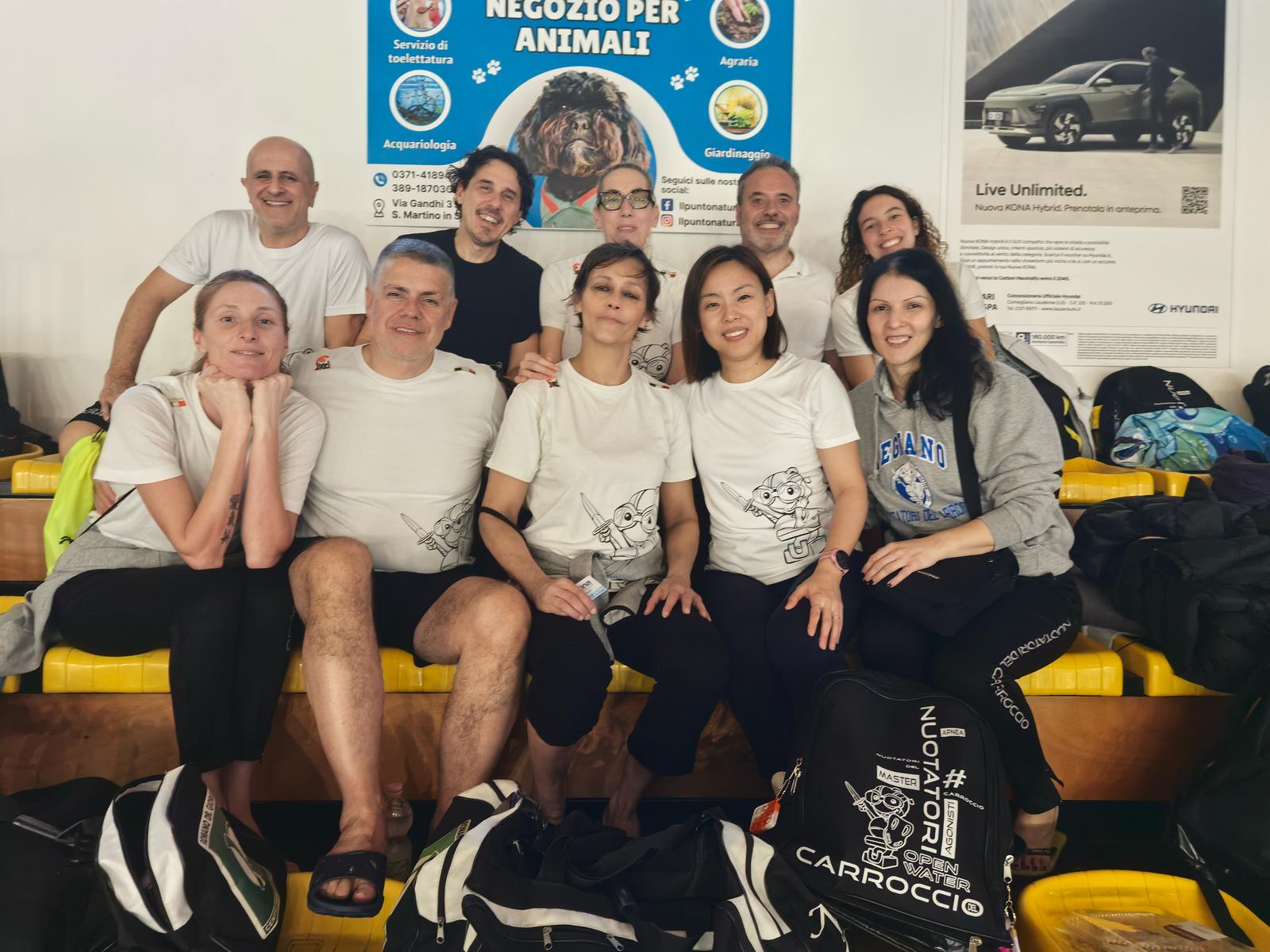 I Nuotatori del Carroccio di Legnano conquistano il 16° posto ai Campionati Regionali Master di Lombardia