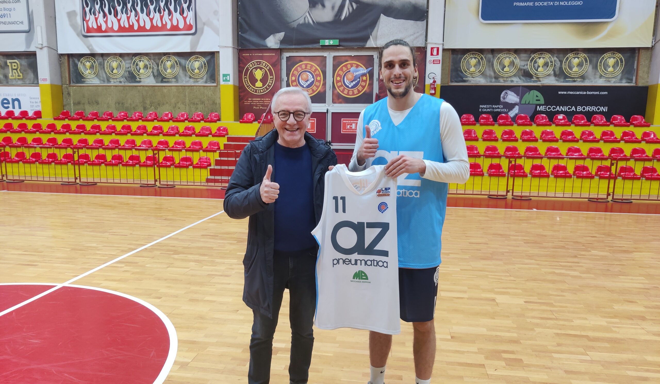 Saronno, ecco Fioravanti: “Conosco le idee di coach Gambaro. Pronto a dare tutto per la salvezza”