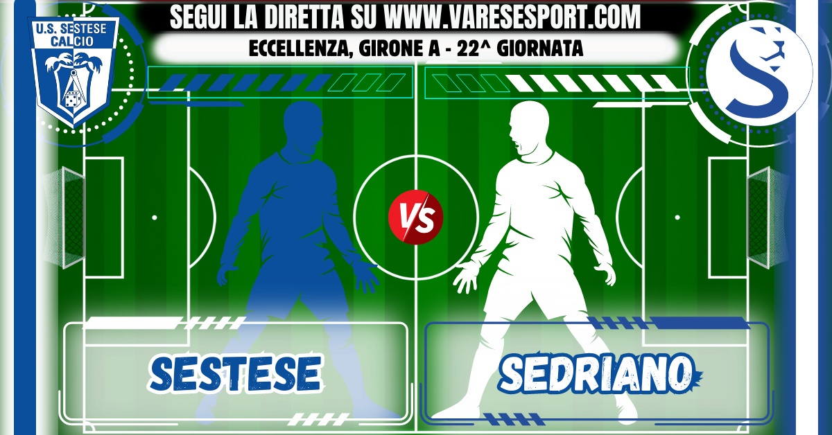 Sestese-Sedriano in diretta