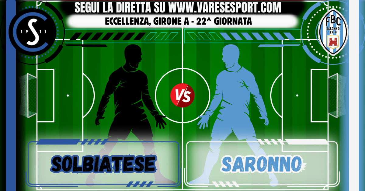 Solbiatese-Saronno in diretta