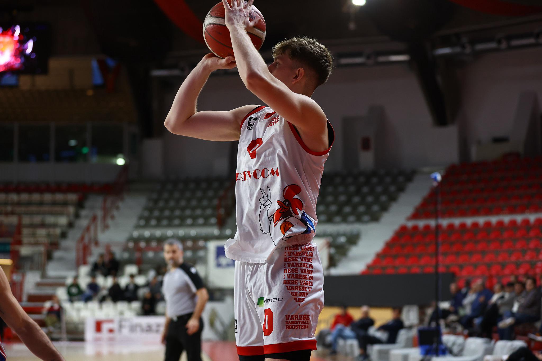 Varese Basketball, Carità: “La Pallacanestro Varese un sogno. Grazie a papà che mi ha cresciuto a pane e basket”