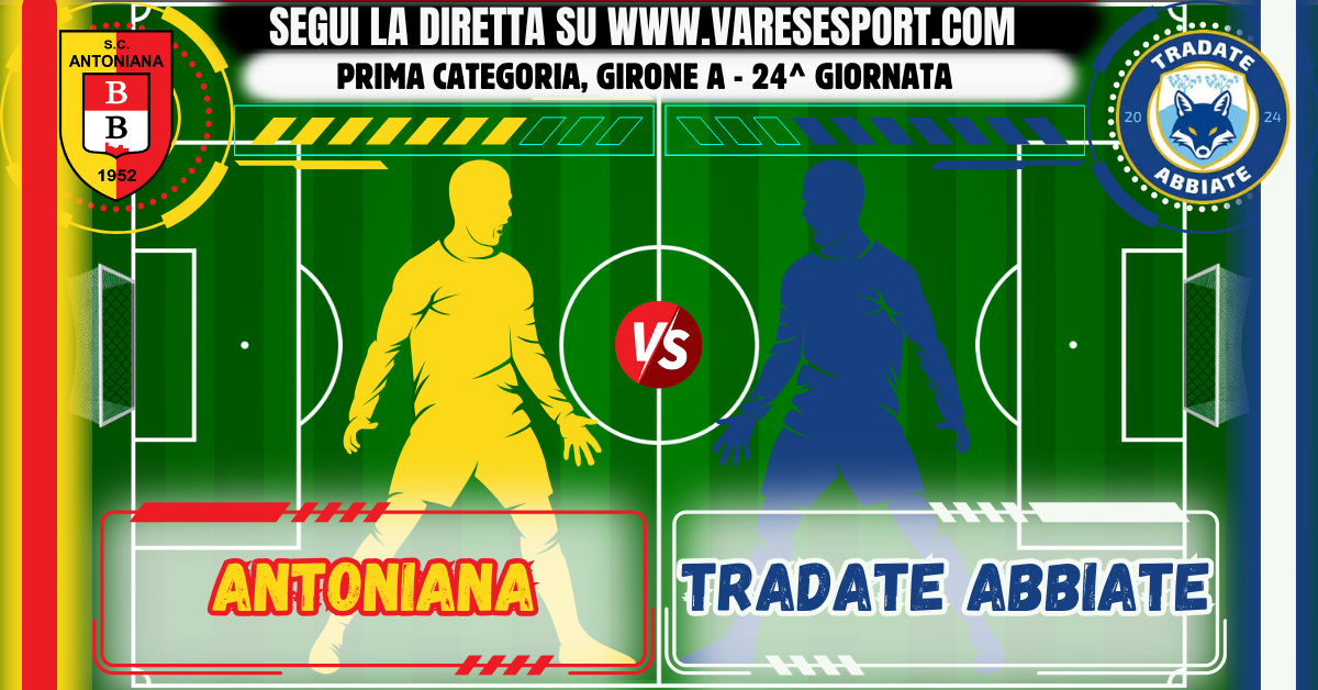 Diretta testuale Antoniana-Tradate Abbiate