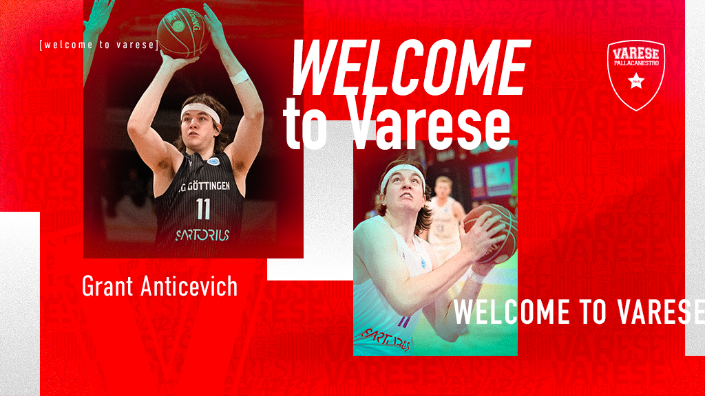 Ufficiale: nuova ala per la Pallacanestro Varese