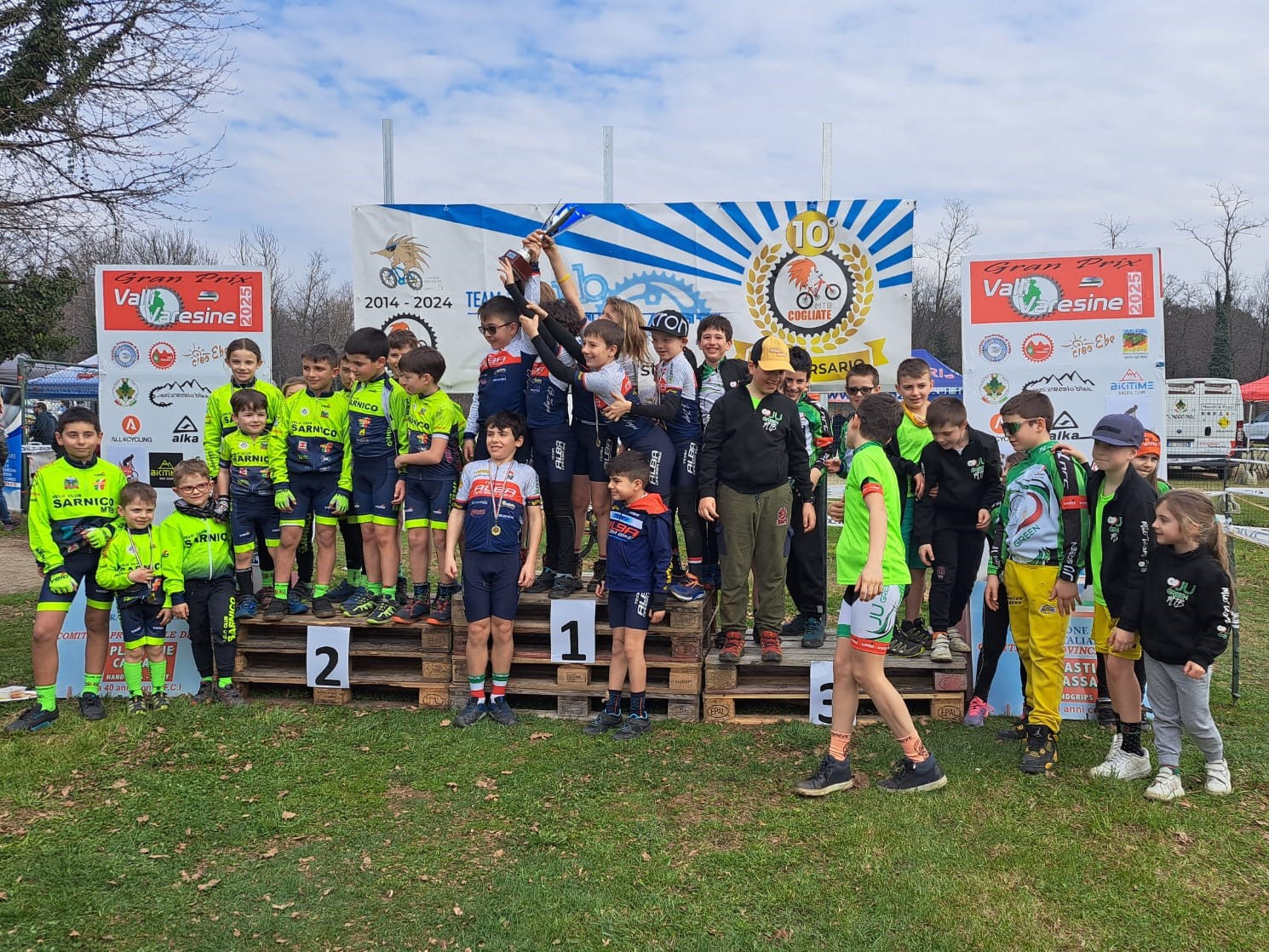 I piccoli bikers della Ju Green protagonisti a Cogliate