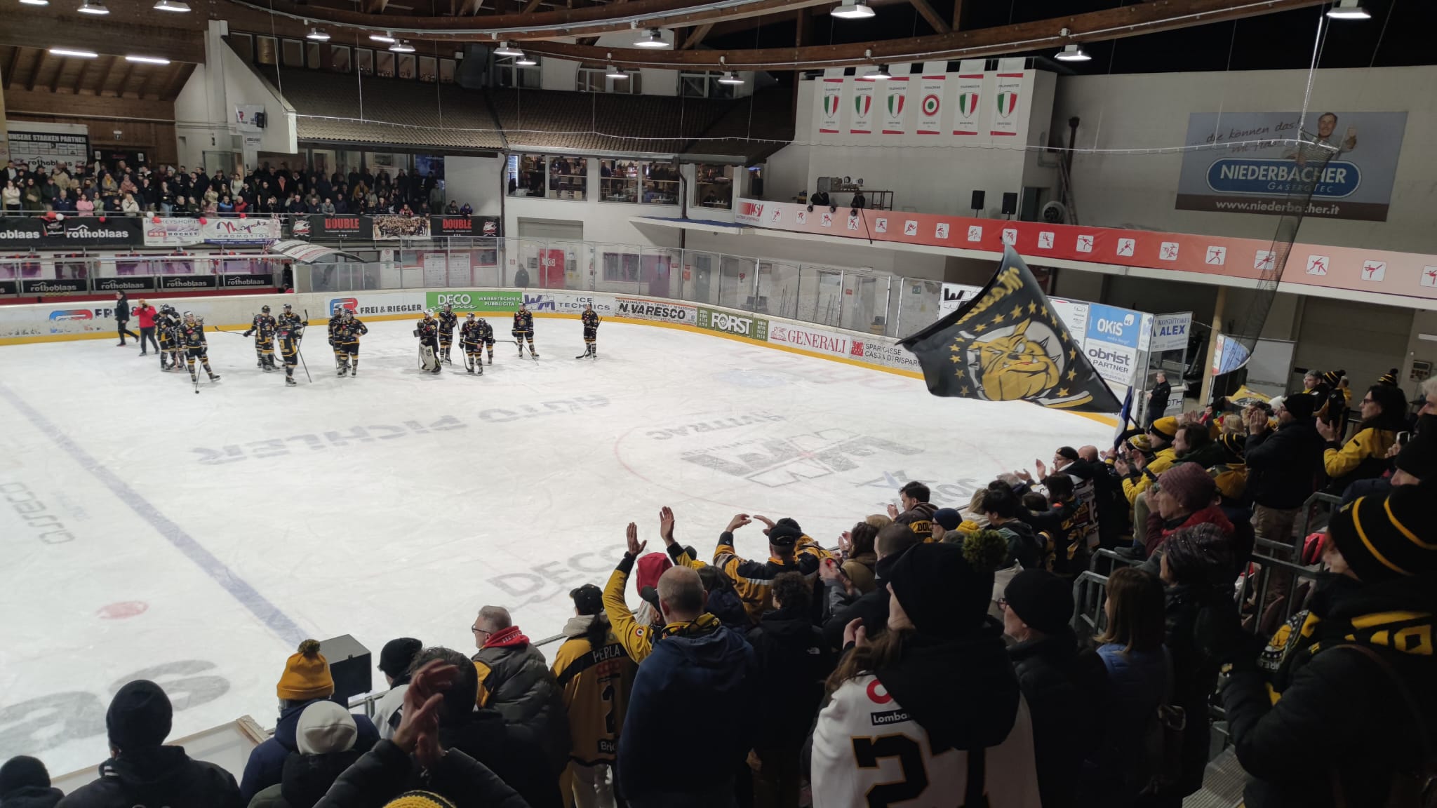 Endgame: il Caldaro vince 4-2 e il sogno dei Mastini finisce a gara5. Lucci in finale con l’Aosta per il titolo di IHL
