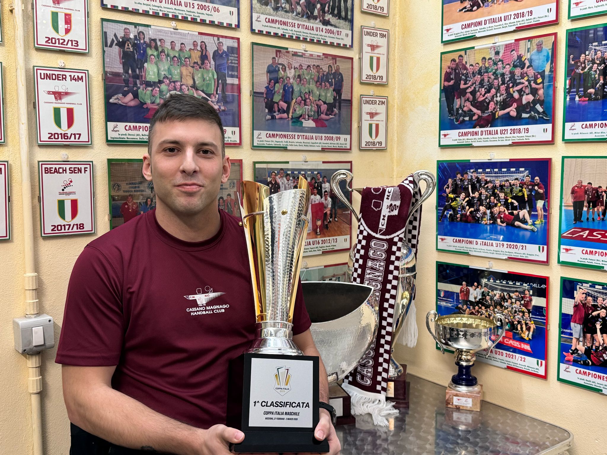 Pallamano Cassano Magnago, Bellotti: “Stagione positiva, ripartiamo da un gruppo forte. Il mio futuro? Resto qui”