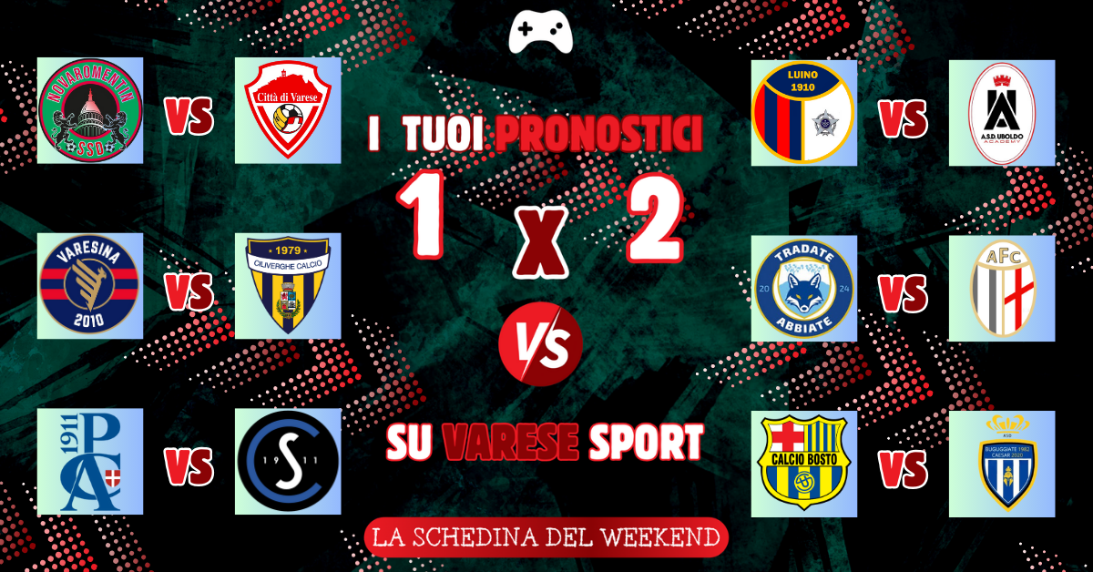I tuoi pronostici – Solbiatese da urlo a Pavia! Varese all’assalto del secondo posto, Varesina pronta al colpaccio