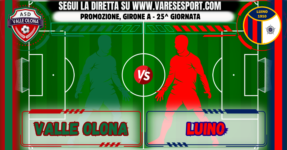 Valle Olona-Luino diretta testuale