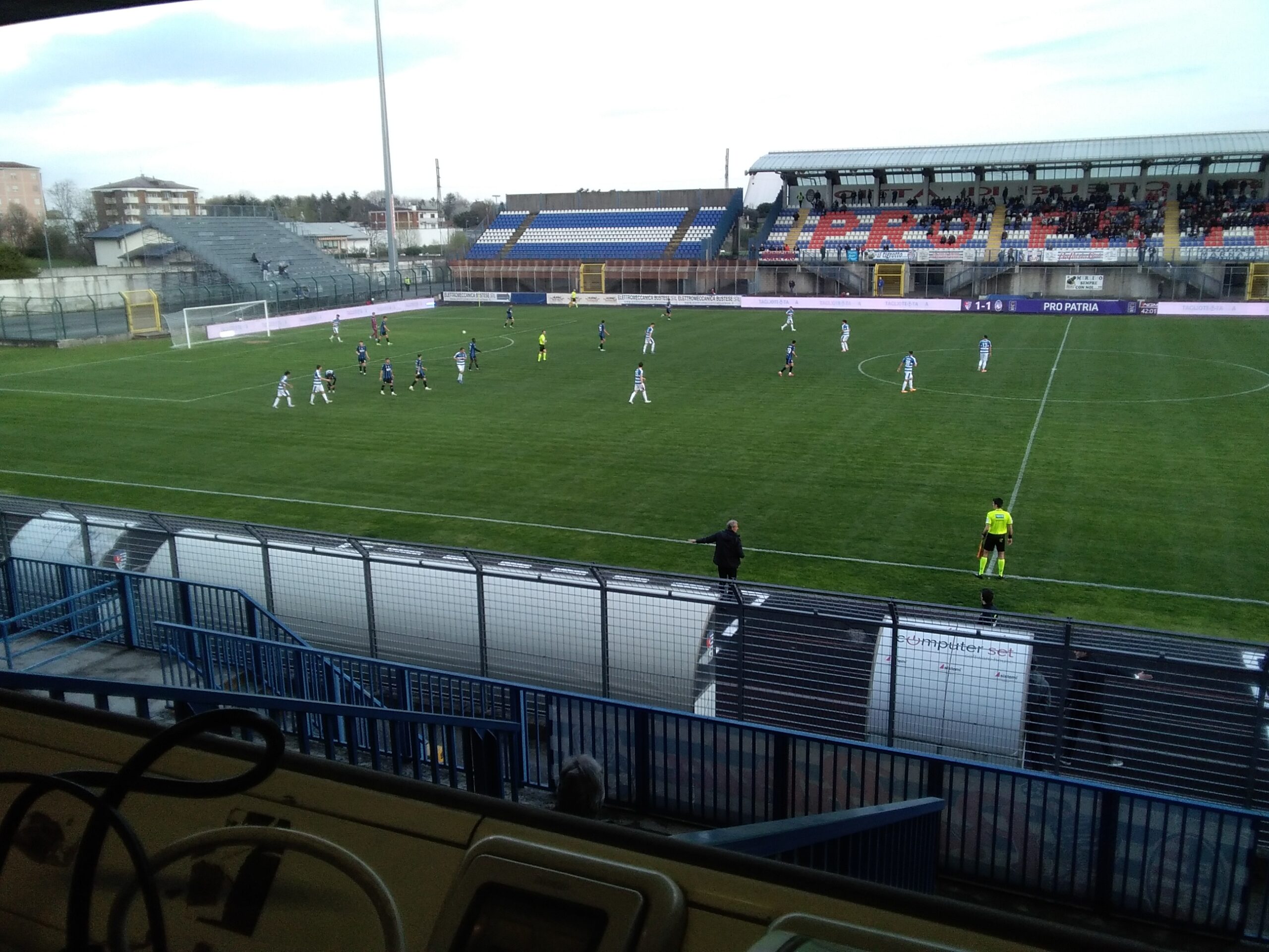 A nervi tesi. Pro Patria ribaltata dall’Atalanta (1-2)