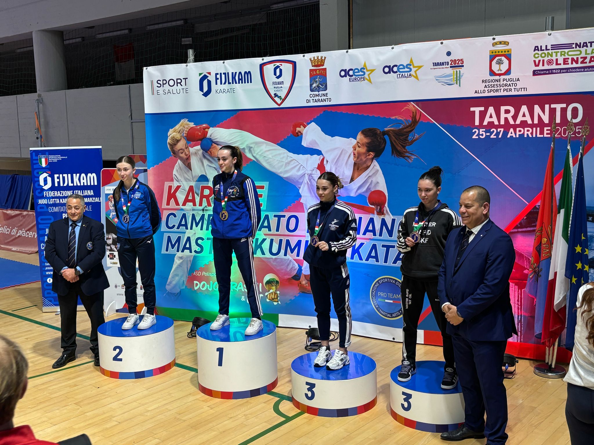 Campionati Italiani U21 e Master di Karate: argento per Alessandra Bossi