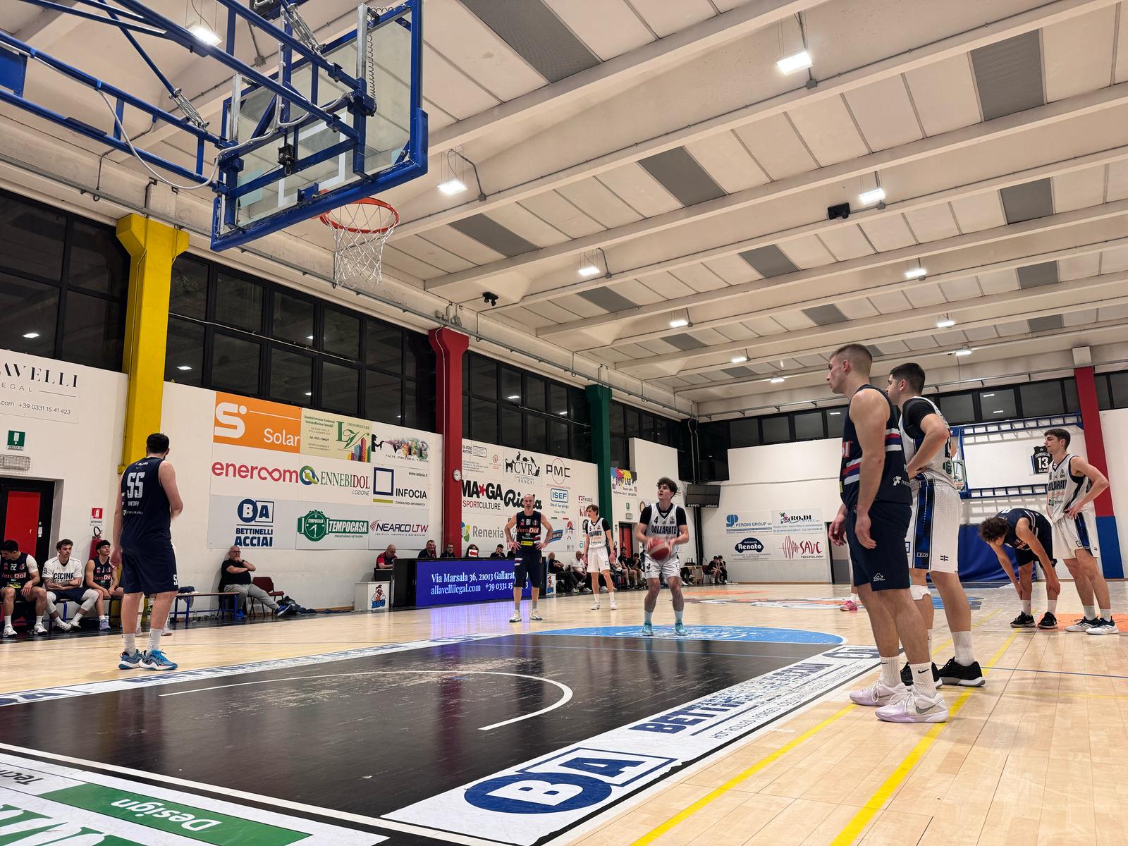 B Interregionale – Gazzada chiude con il sorriso, Gallarate regala un quarto a Cecina e cade 71-82