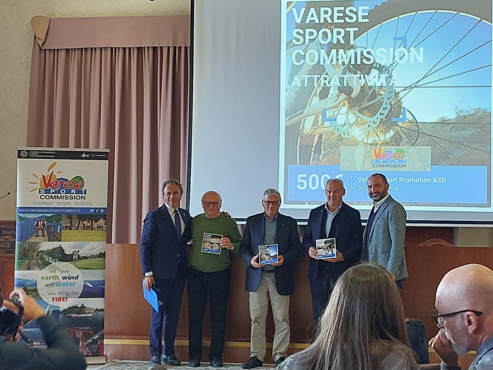 Camera di Commercio premia la Cycling Sport Promotion per la promozione del territorio